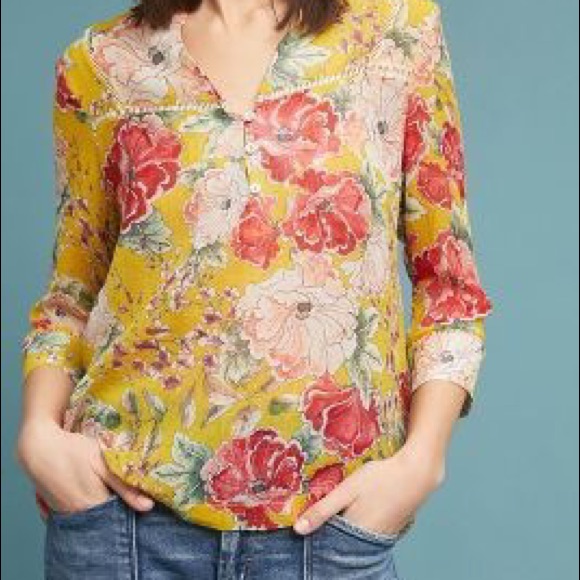 Anthropologie Dolan Top, Small.